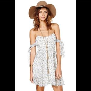 For love & lemons “kiss me” mini dress size XS